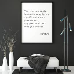 image-Customized Motivational Art Print - Personalized Inspiration Wall Decor Poster