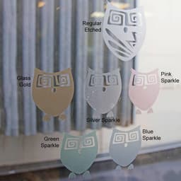 image-Gothic Enigma Window Decal: Accentuate with Mystique and Elegance Style