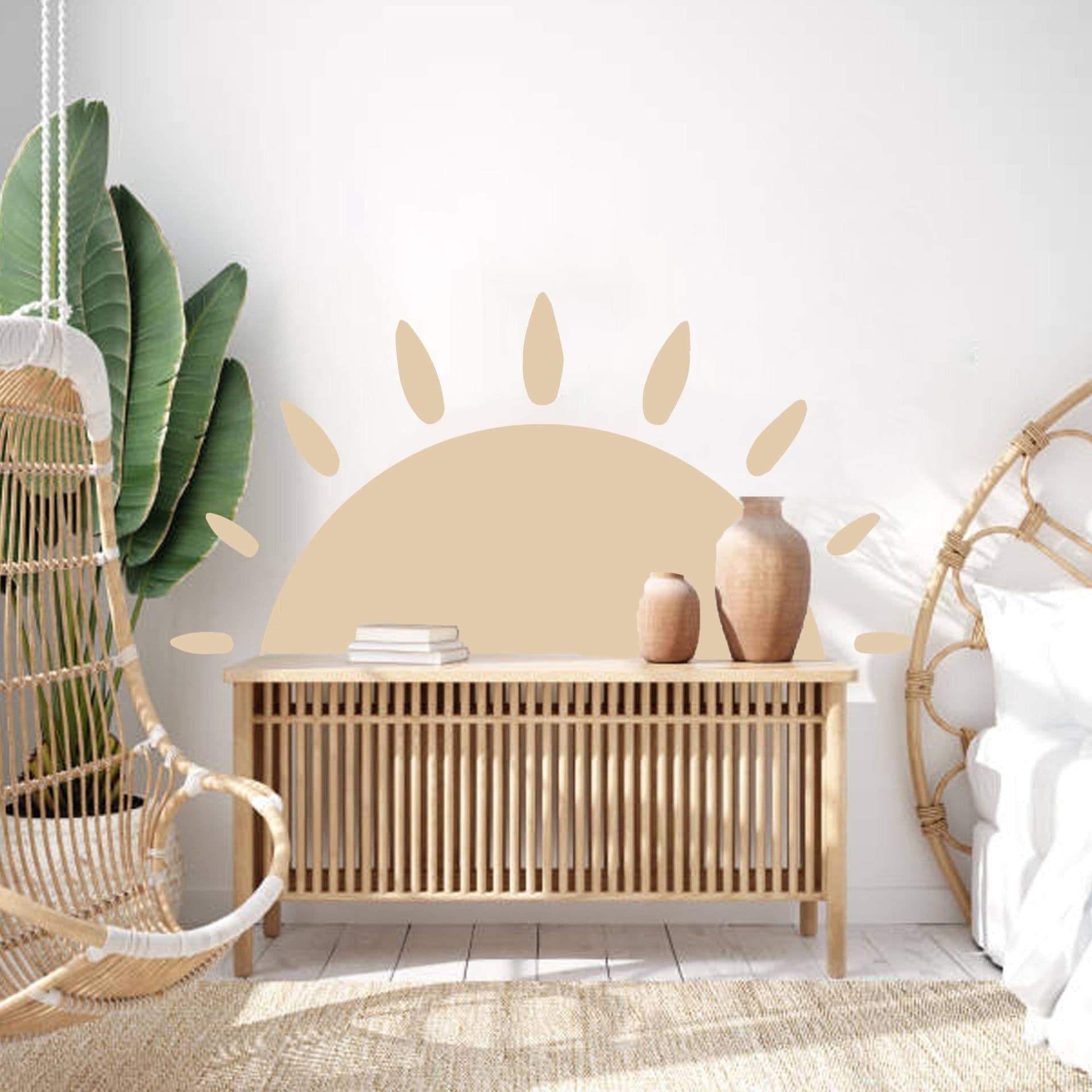 image-Sunshine Delight Vinyl Wall Sticker, Peel and Stick Wall Art Decal for Interior Design