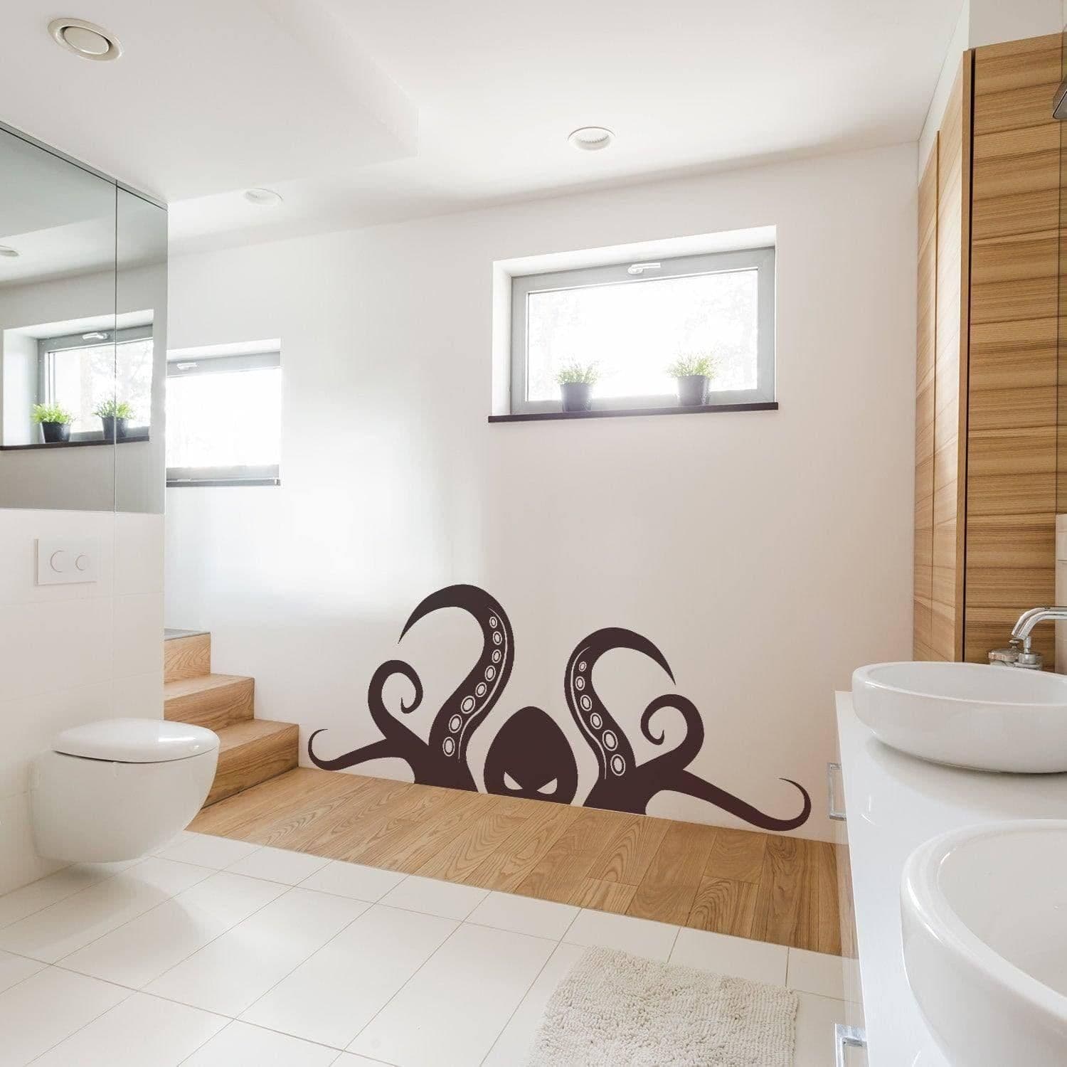 image-Octopus Tentacle Wall Decal Sticker - Oceanic Theme Wall Art