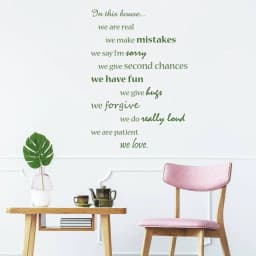 image-Inspired Elegant Home Wall Decal - Wall Sticker Decoration