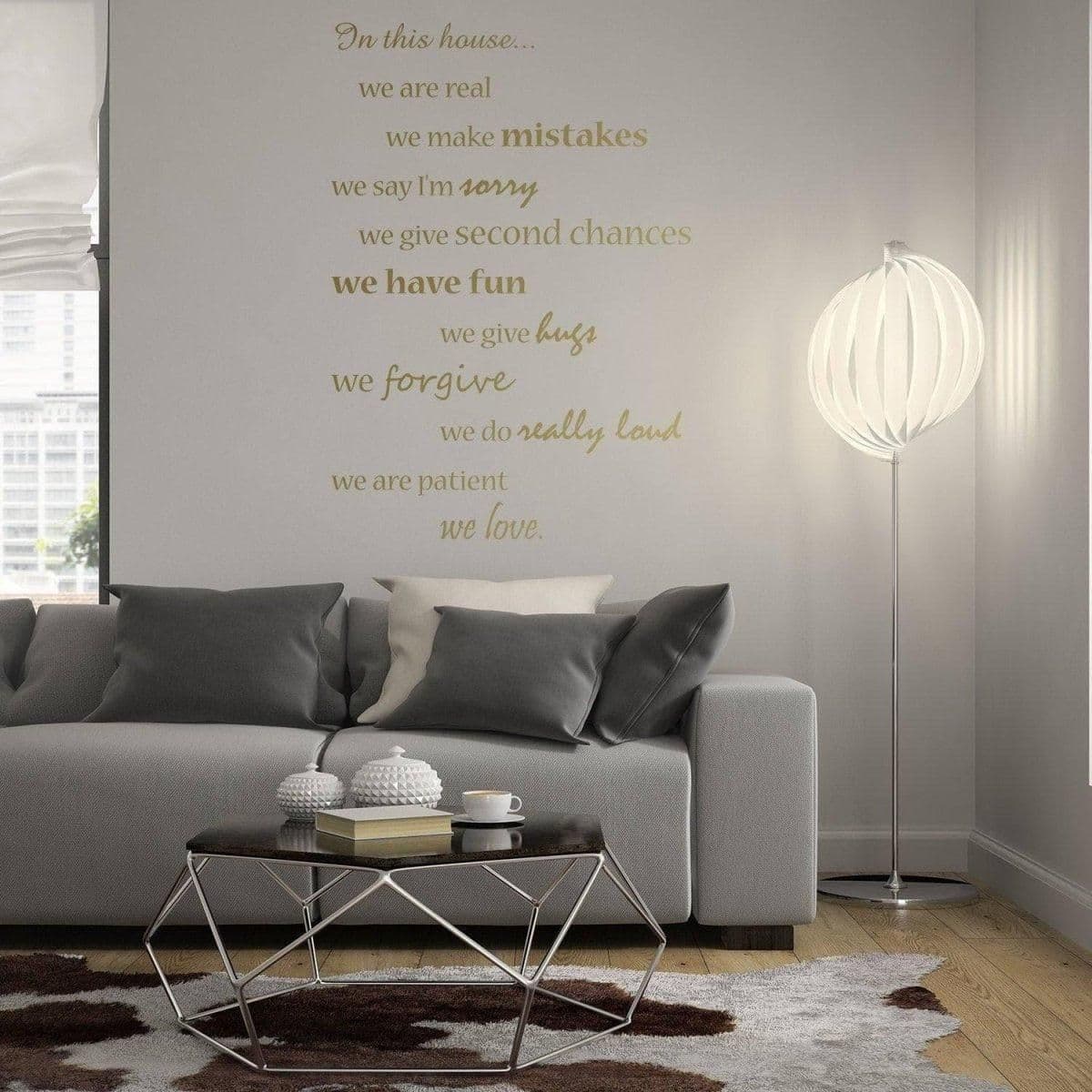 image-Inspired Elegant Home Wall Decal - Wall Sticker Decoration