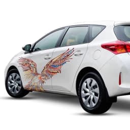 image-Custom German Vinyl Auto Decal - Personalized Car Sticker