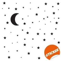image-Celestial Dreams Wall Sticker Collection, Space Themed Decals, Star Decor Set