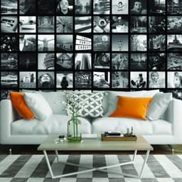 image-Custom Memory Wall Art, Personalized Remembrance Mural, Keepsake Wall Decor