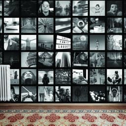 image-Custom Memory Wall Art, Personalized Remembrance Mural, Keepsake Wall Decor
