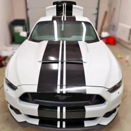 image-Car Vinyl Decals - Racing Stripes Vehicle Graphics Set