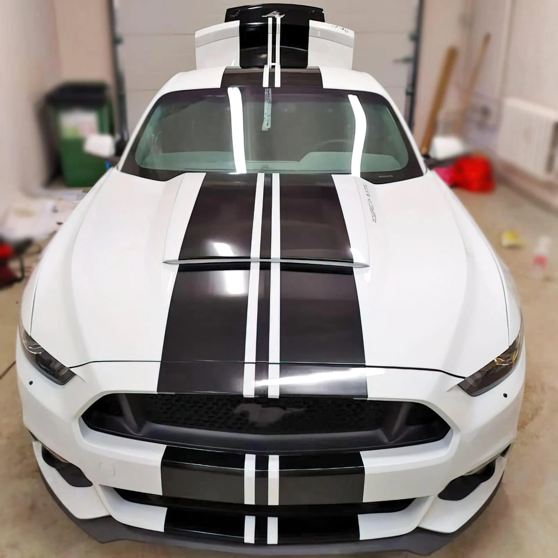 image-Car Vinyl Decals - Racing Stripes Vehicle Graphics Set