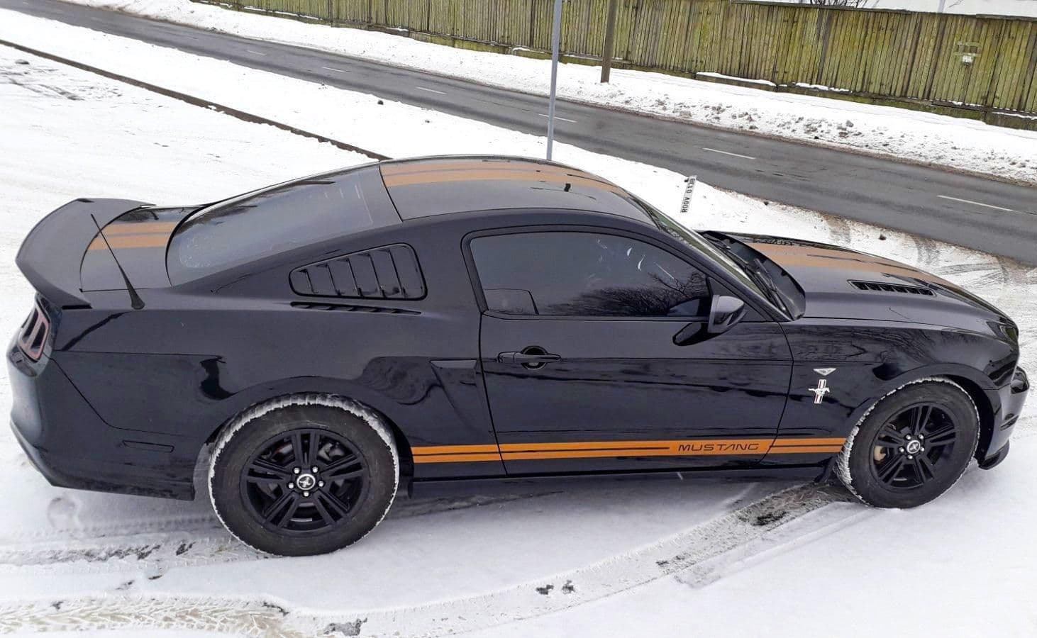 image-Car Vinyl Decals - Racing Stripes Vehicle Graphics Set