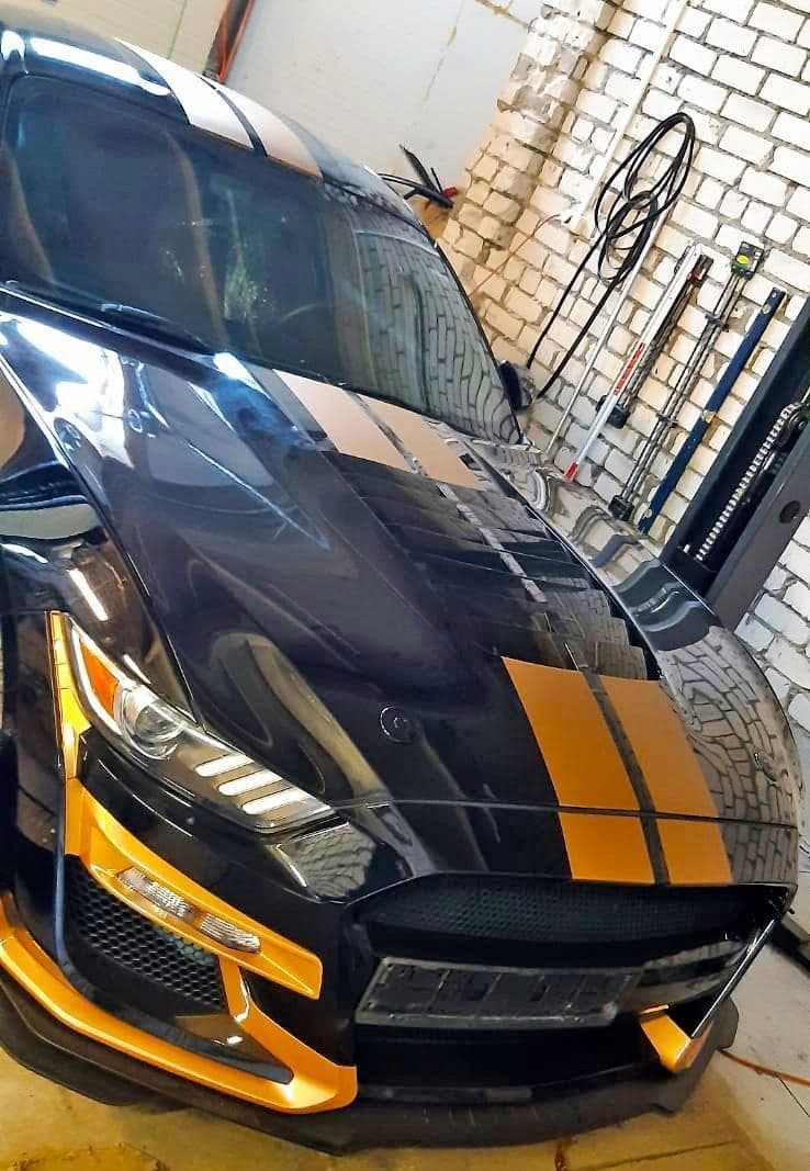 image-Car Vinyl Decals - Racing Stripes Vehicle Graphics Set