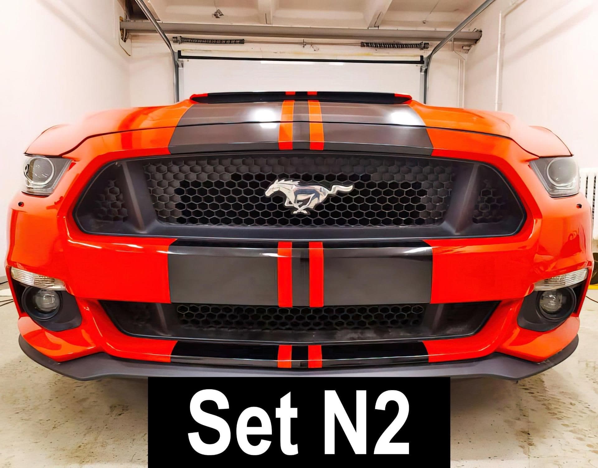 image-Car Vinyl Decals - Racing Stripes Vehicle Graphics Set