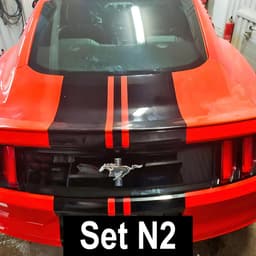 image-Car Vinyl Decals - Racing Stripes Vehicle Graphics Set