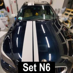image-Car Vinyl Decals - Racing Stripes Vehicle Graphics Set