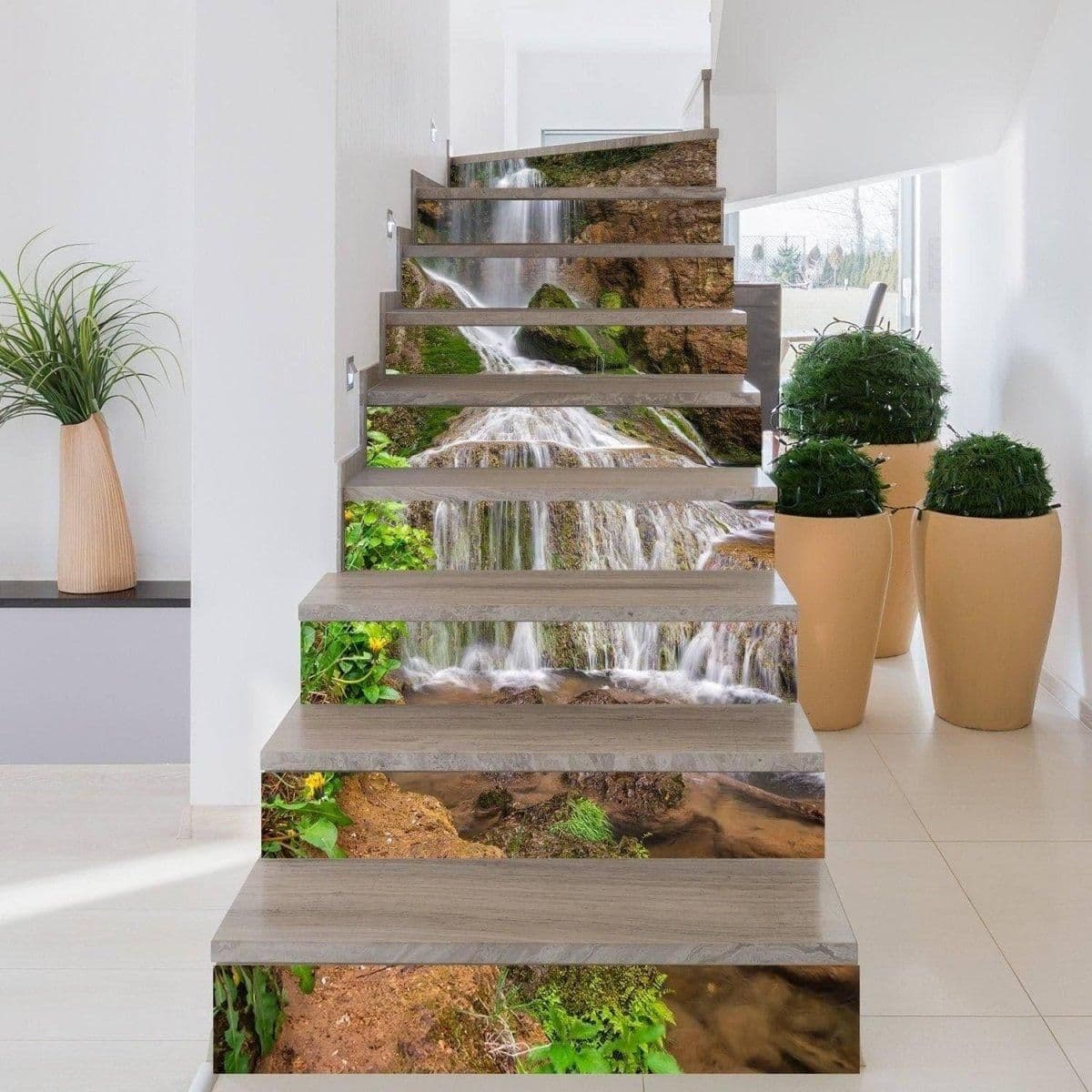 image-Stylish Staircase Wall Decals: & Artistic Stairway Stickers Home Décor