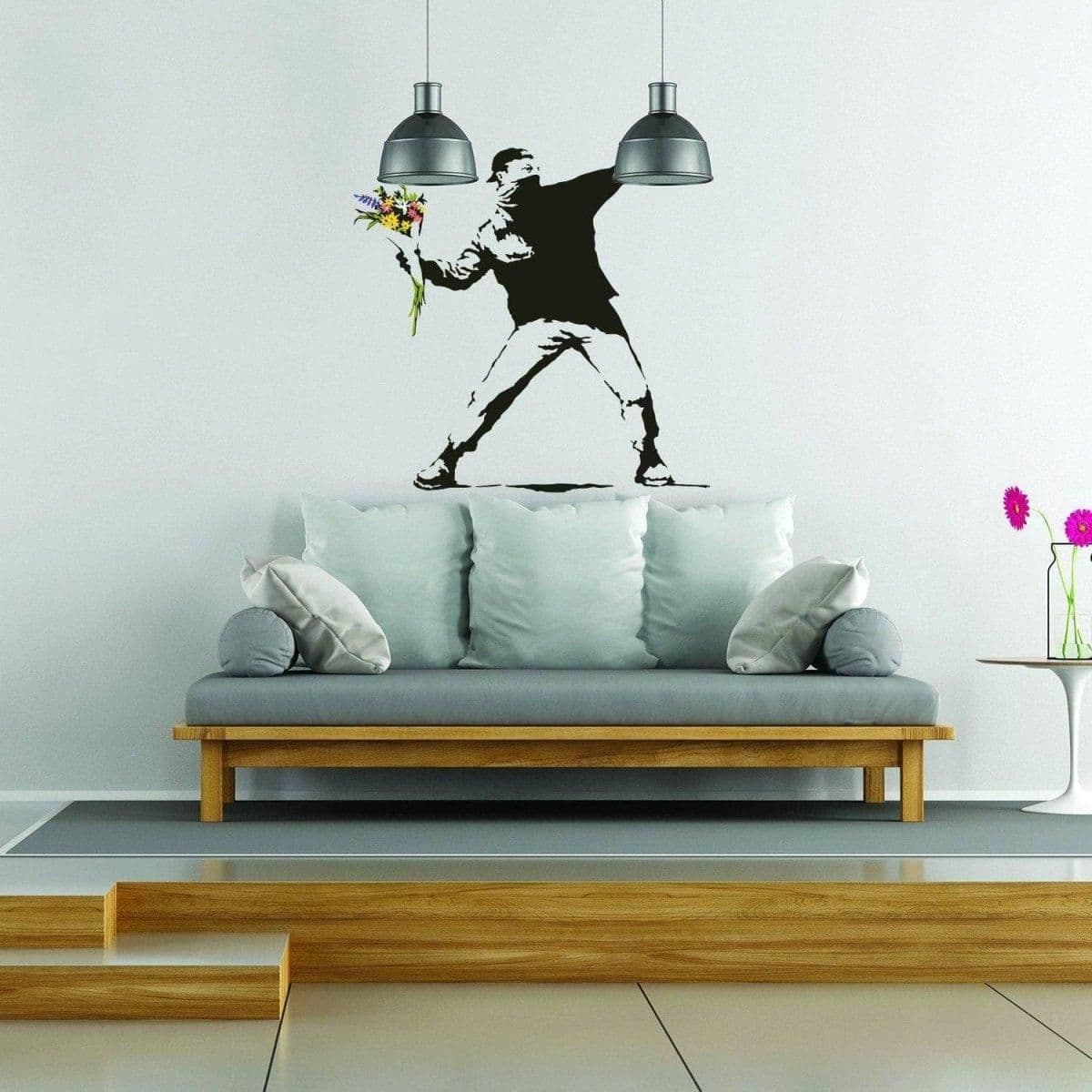 image-Vinyl Wall Decal - Stylish Artistic Flair Design for Home Decor