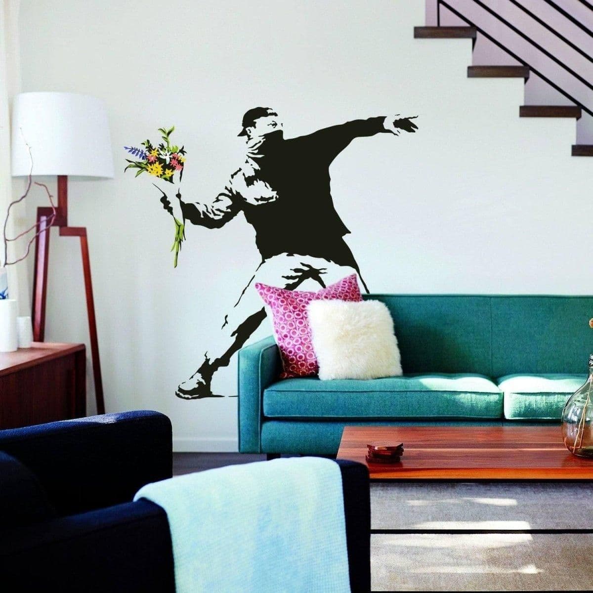 image-Vinyl Wall Decal - Stylish Artistic Flair Design for Home Decor