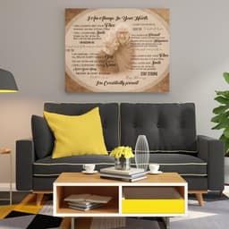 image-Customized Commemorative Keepsake: Everlasting Tribute Memorial Canvas Present