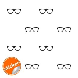 image-Pack of 50 Spectacular Wall Decals, Spectacles Design Wall Stickers