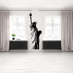 image-USA Liberty Decal - American Themed Vinyl Sticker - Patriotic Decorative Adhesive