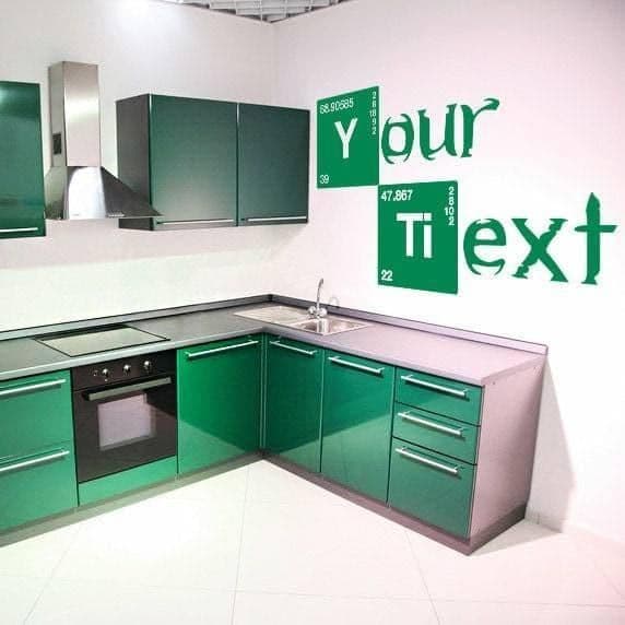 image-Custom Text Vinyl Decal - Personalized Sticker Design