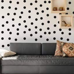 image-Small Colored Circle Wall Stickers - Pack of 40 Creative Decals