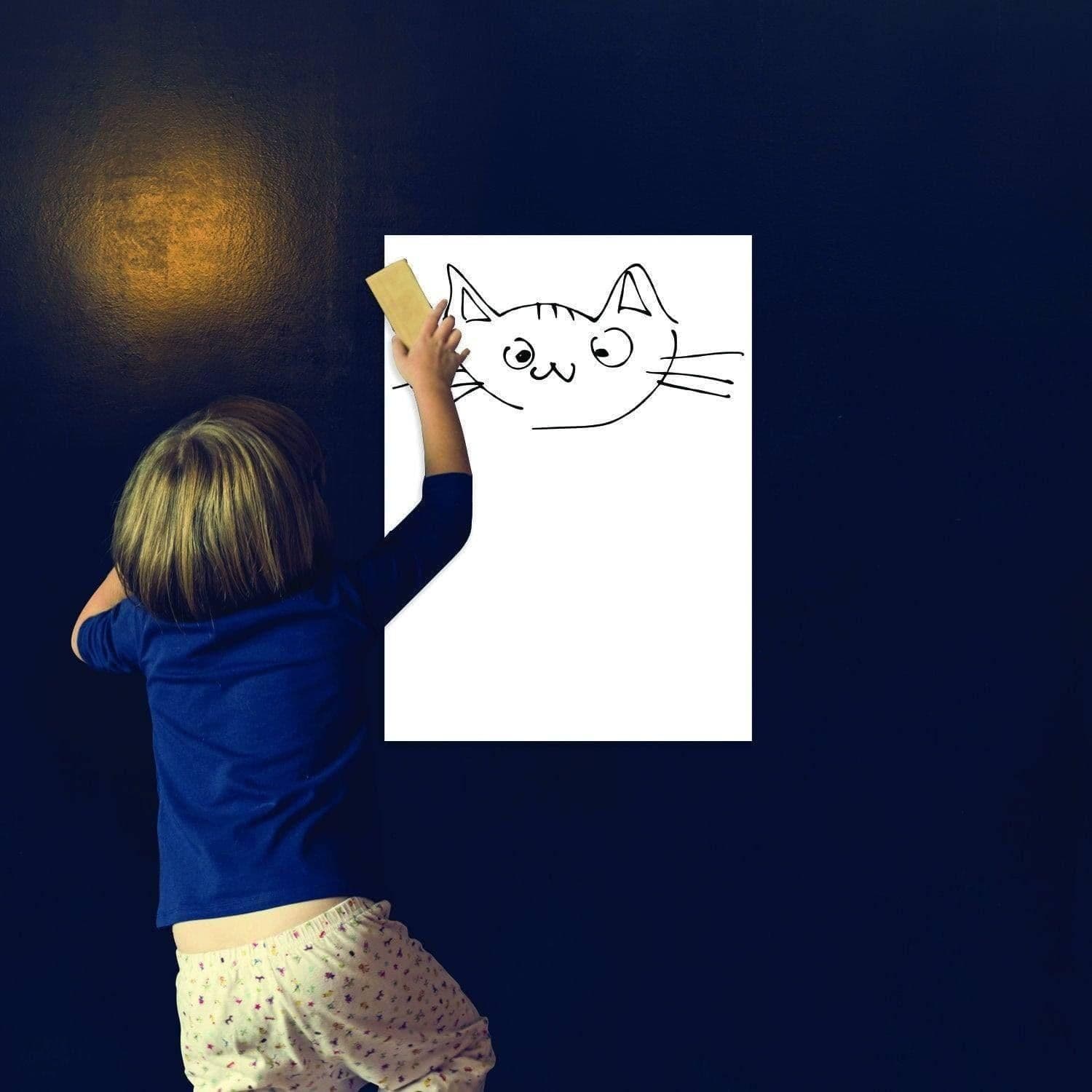 image-Versatile Dry Erase Vinyl Decal: The Ultimate Organizational Solution