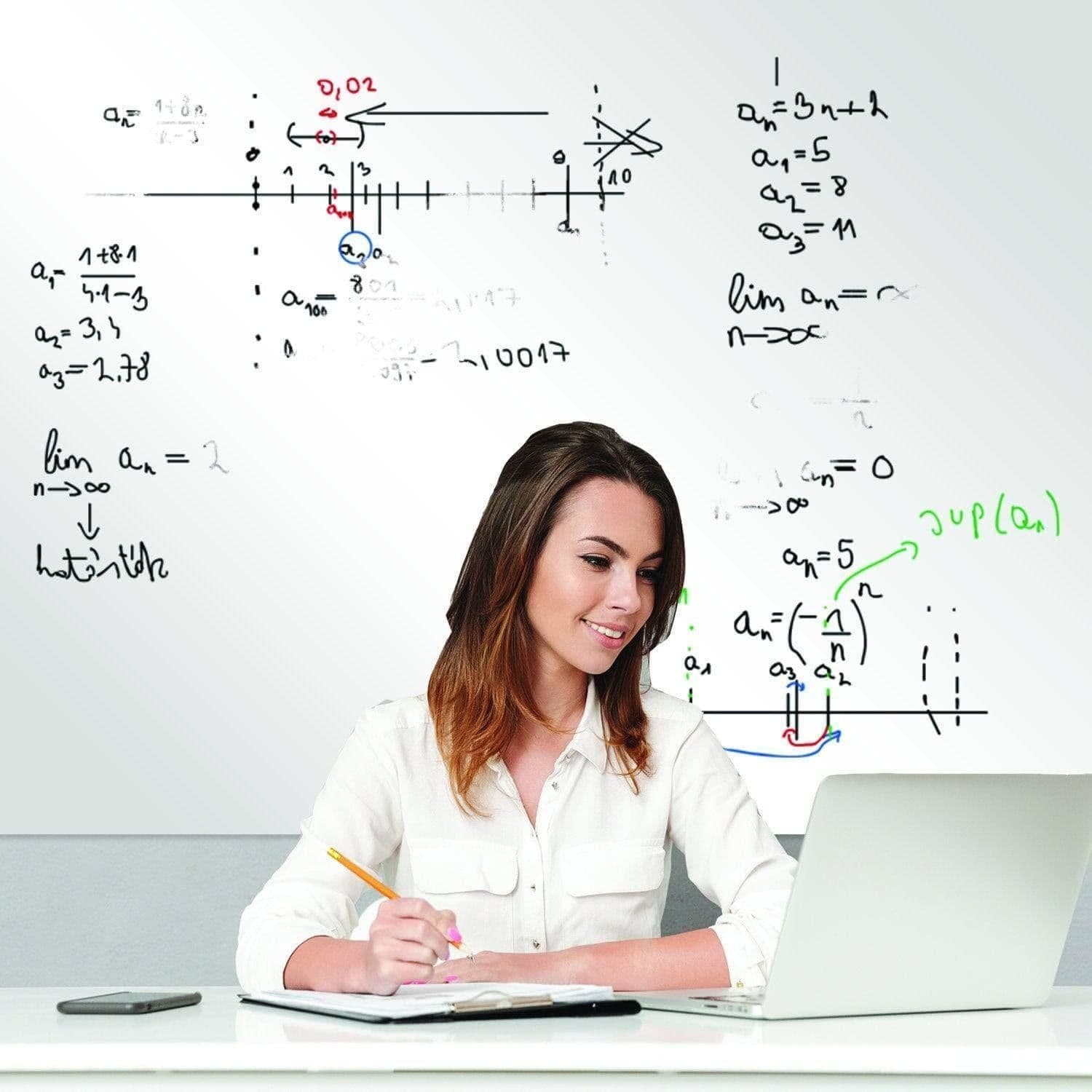 image-Versatile Dry Erase Vinyl Decal: The Ultimate Organizational Solution