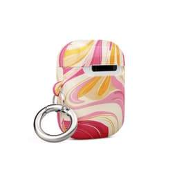 image-Red Yellow Case for AirPods
