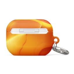 image-Yellow Abstract AirPods Case