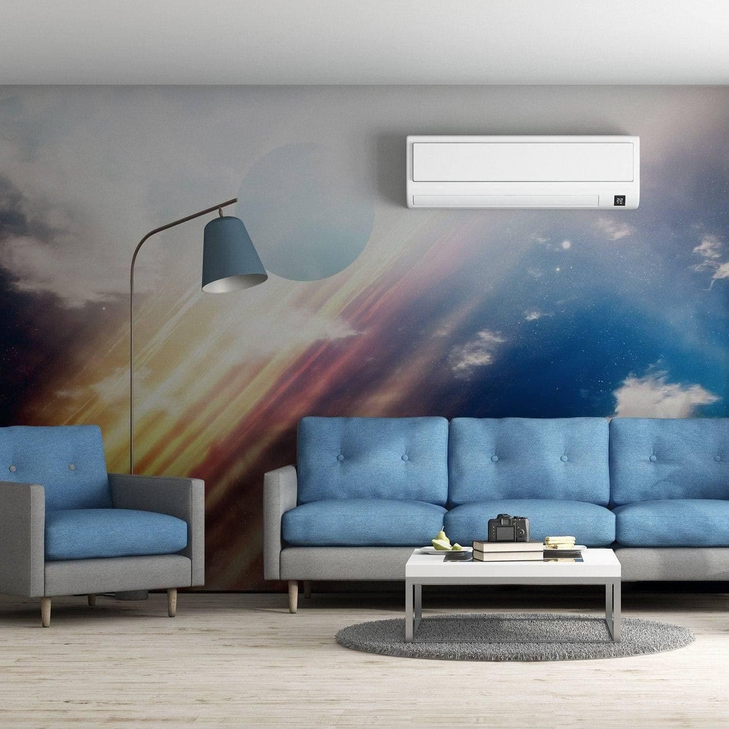 image-Stellar Galaxy Decal - Planet Wall Art Sticker, Universe Themed Window Cling