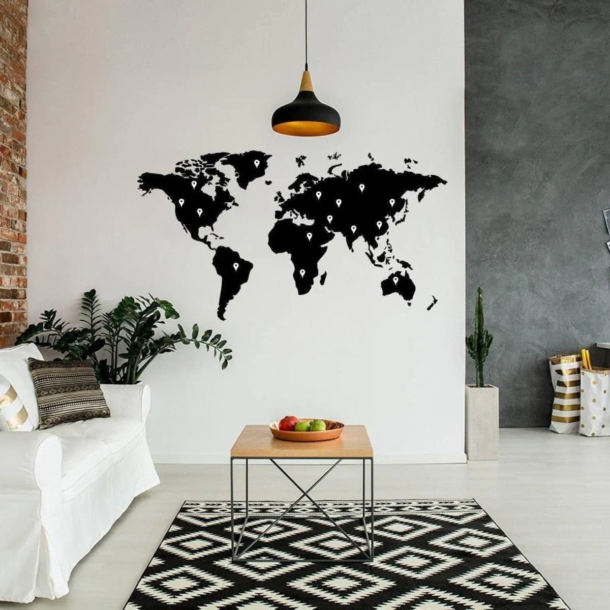 image-Wanderlust Vinyl Sticker - Wall Decal for Travel Lovers, Artistic Design