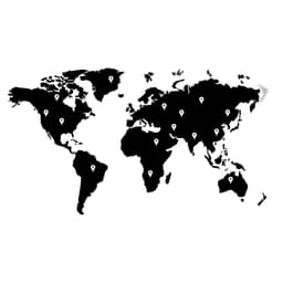 image-Wanderlust Vinyl Sticker - Wall Decal for Travel Lovers, Artistic Design