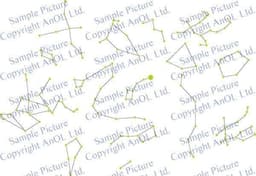 image-Constellation Luminary Decal Kit for Ceiling - Starry Night Sky Stickers