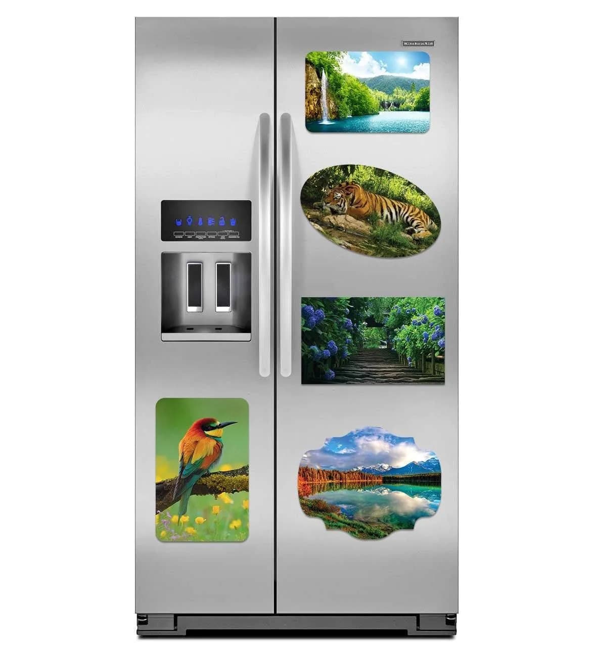 image-Custom Print Magnet Photo - Personalized Printed Business Customized Logo Gift