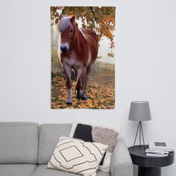 image-Spring Horse Painting Flag Tapestry