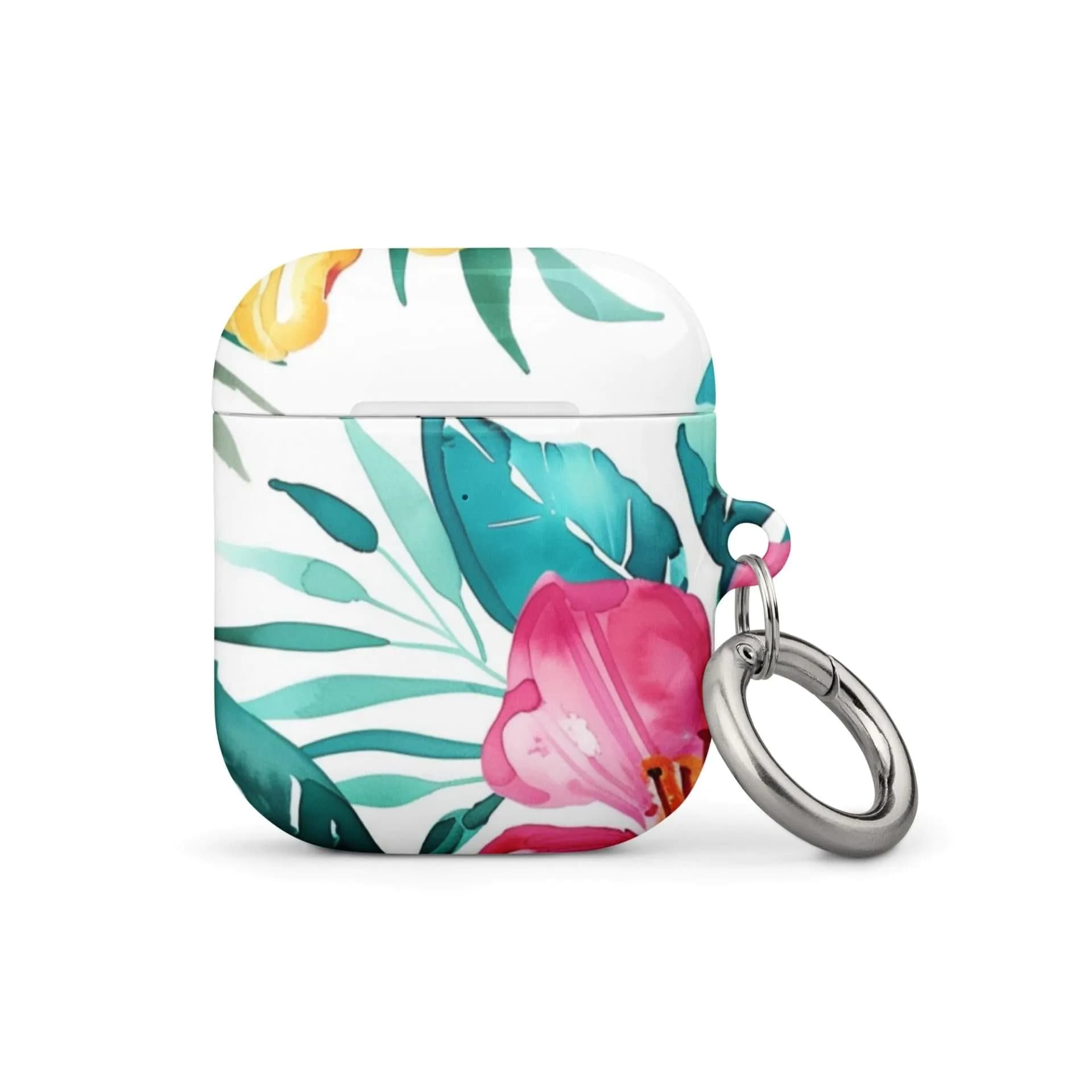 image-Flowers 4 Case for AirPods