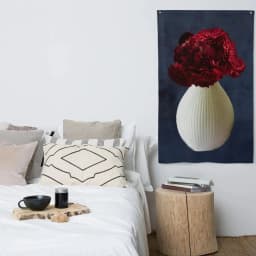 image-Red Flower Flag