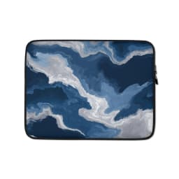 image-Sapphire Drift Laptop Sleeve