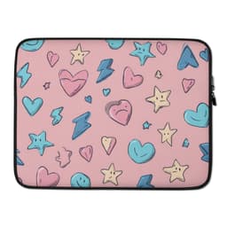 image-Pink Sparkle Laptop Sleeve
