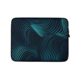 image-Wave Motion Laptop Sleeve