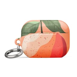 image-Peach Fruit Case for AirPods