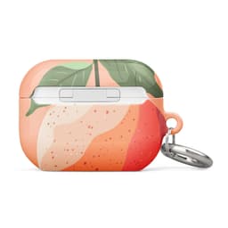 image-Peach Fruit Case for AirPods