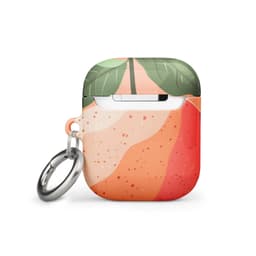 image-Peach Fruit Case for AirPods