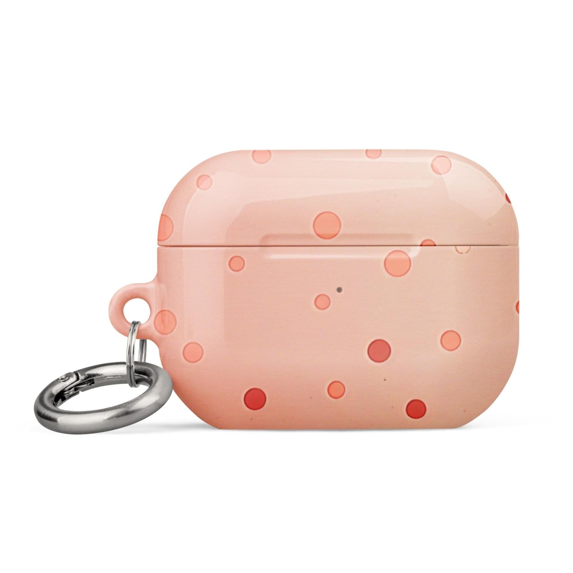 image-Peach Dots Case for AirPods