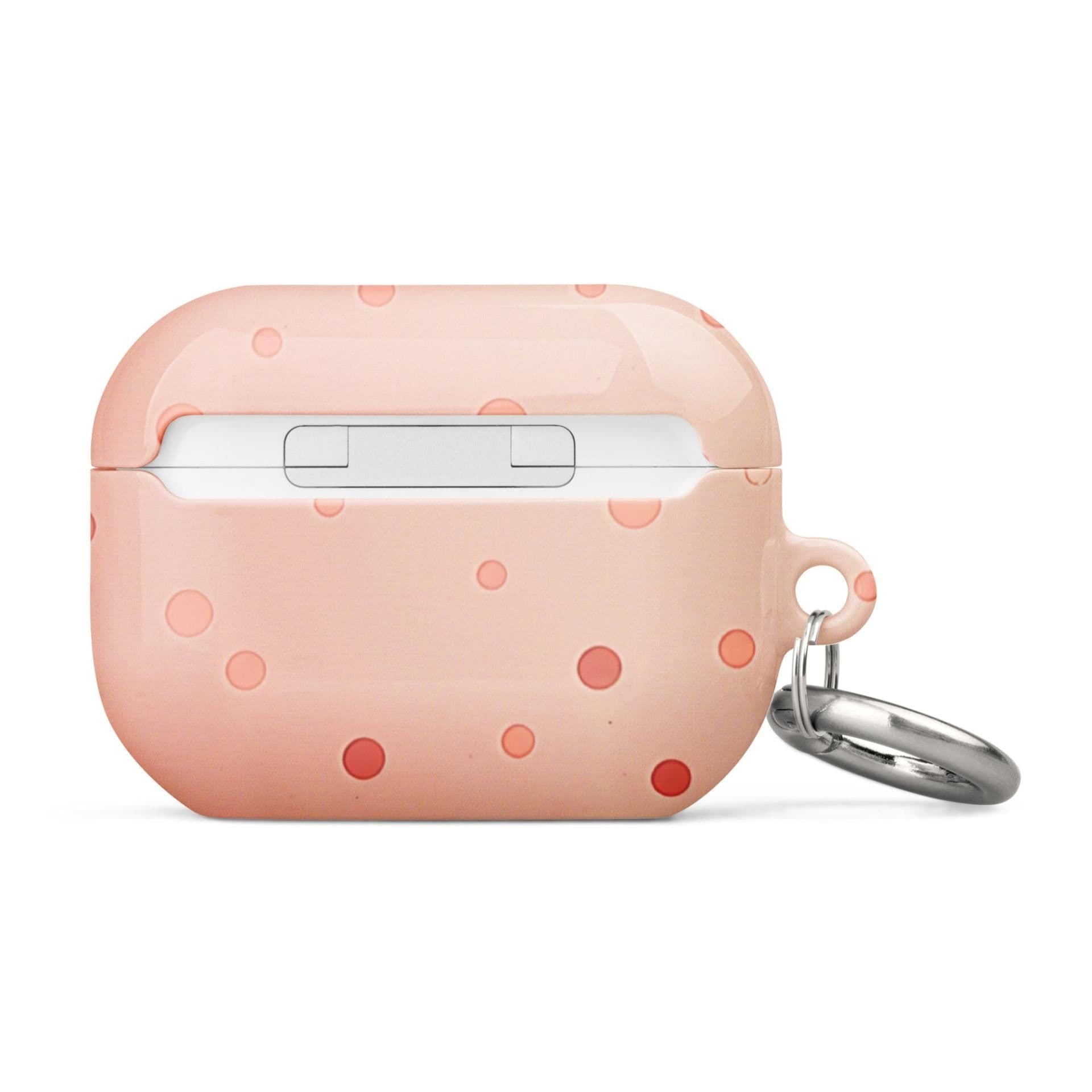 image-Peach Dots Case for AirPods