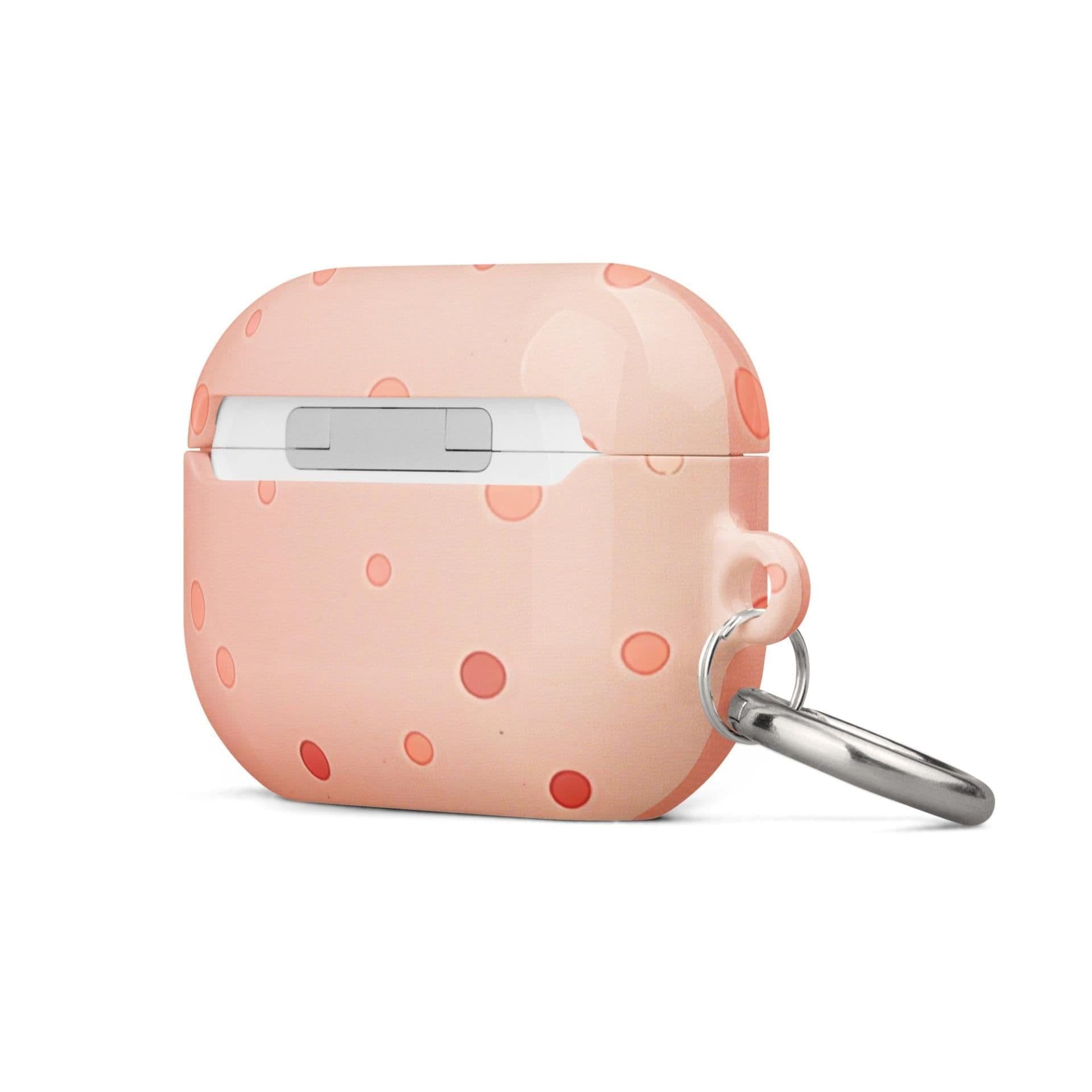image-Peach Dots Case for AirPods