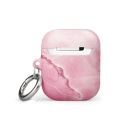 image-Pink Marble Case for AirPods