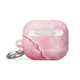 image-Pink Marble Case for AirPods