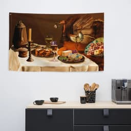 image-Still Life Flag Tapestry wall hanging