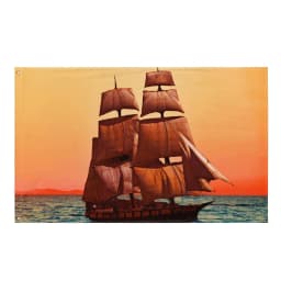 image-Sailing Ship Flag